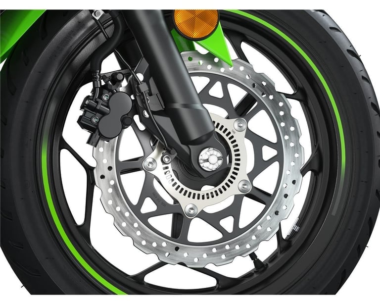 New 2026 Kawasaki Motorcycle Ninja 125 Green Grey Due November