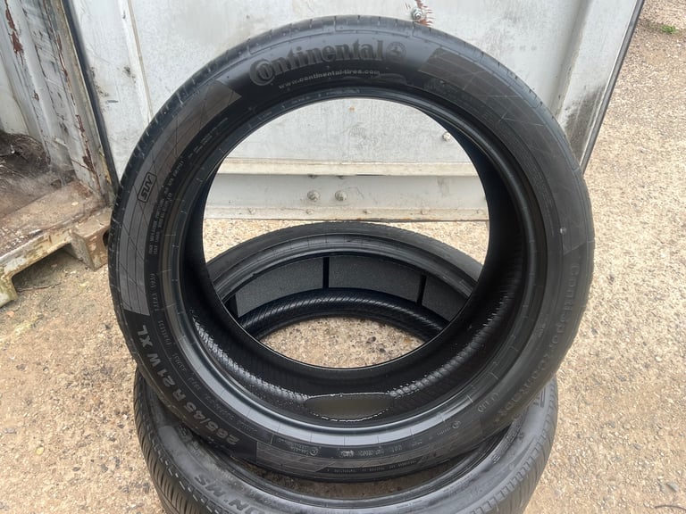 1X 265 45 R21 108W XL CONTINENTAL CONTI SPORT CONTACT 5 JLR SUV PREMIUM *6MM*