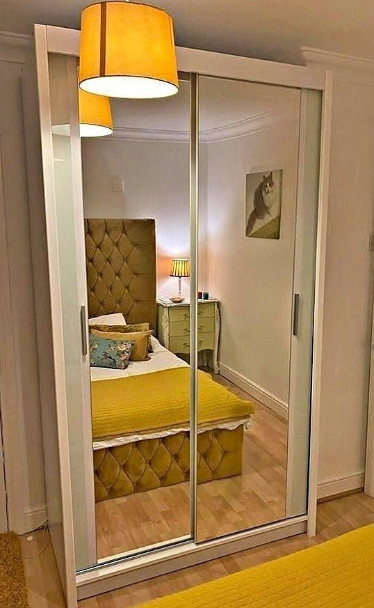 2&3 door wardrobe, sliding mirror doors wardrobes with drawers, shelfs, rails free delivery, COD