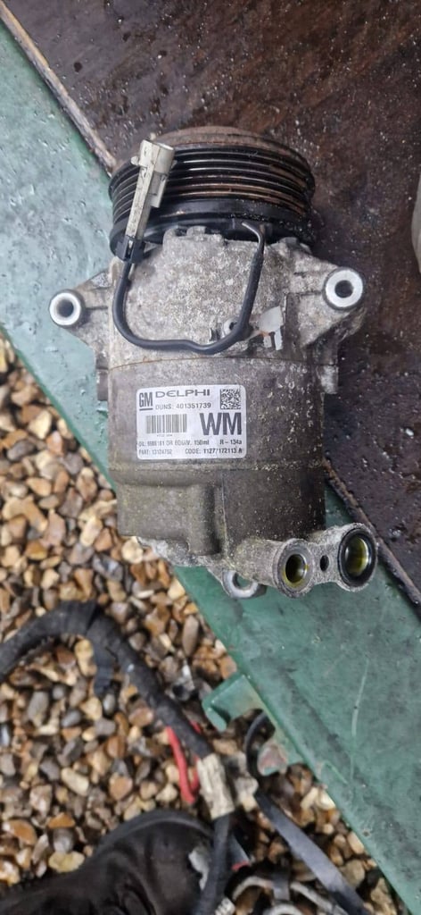 Vauxhall Zafira B Astra H 1.9 CDTI 08-13 AC Compressor Air Condition 13124752