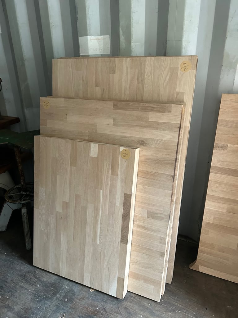 image for Solid Oak Worktop Off Cuts (see description for prices)