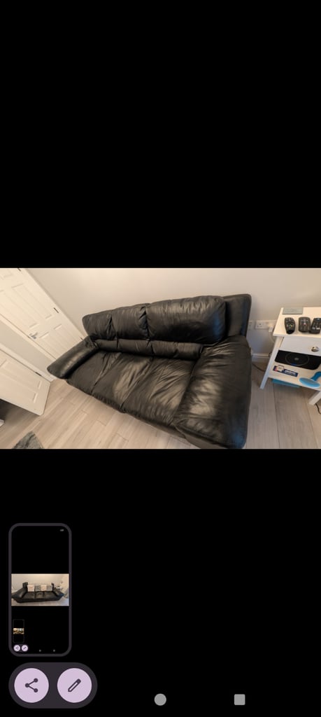 3 seater leather sofas