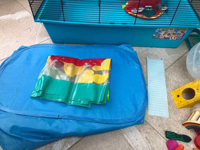 Pets at Home Hamster & Mouse Cage Blue X Large