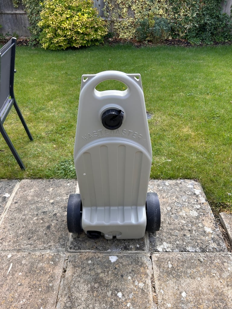 (REDUCED) Hitchman Wastemaster Grey Wheeled Waste Water Tank for Caravans Camping And Motorhomes