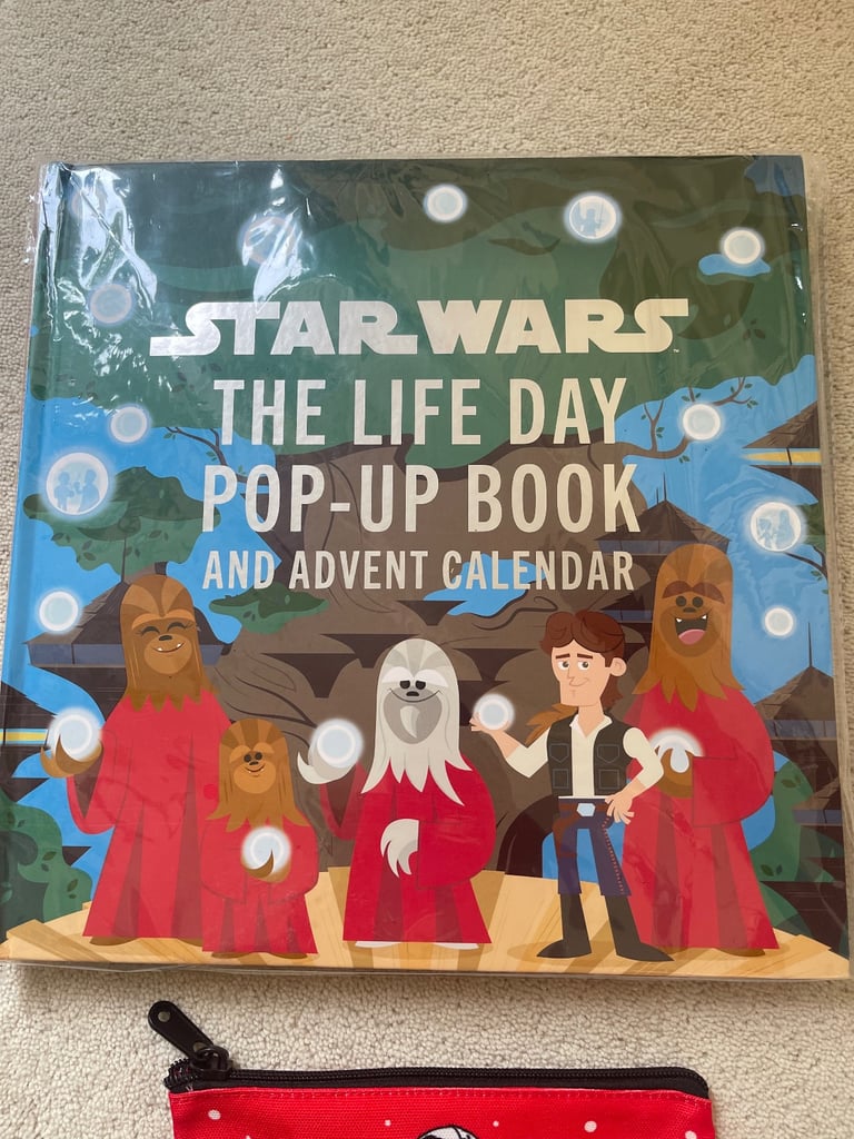 Star Wars Pop-up Book and Advent Calendar and pencil case. £10. Collect Chichester