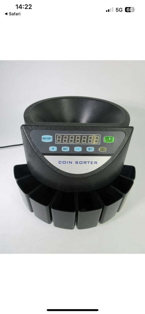 image for electric coin sorter