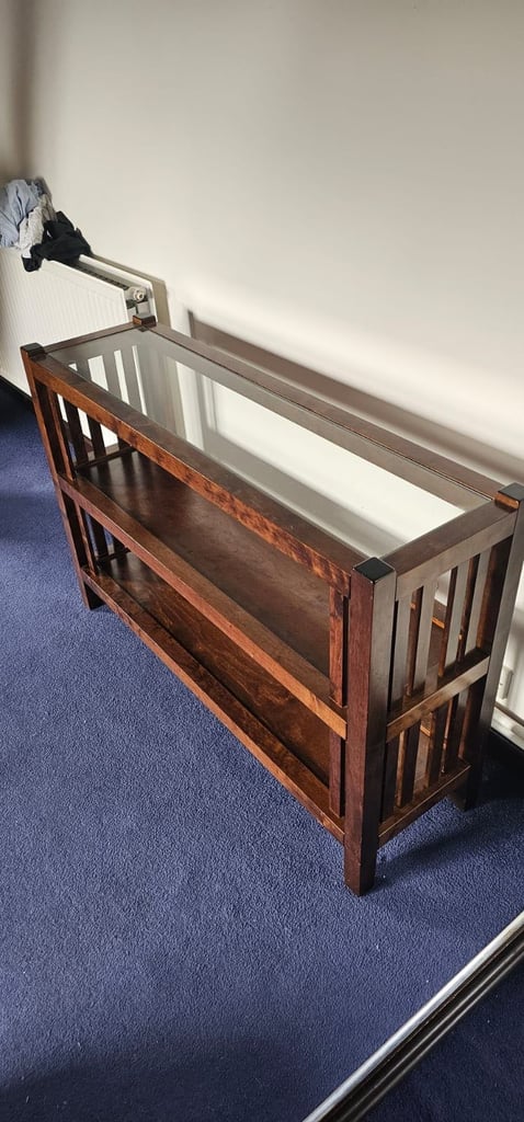 Laura Ashley - Garrat 'Henley' console table in Dark Chestnut,