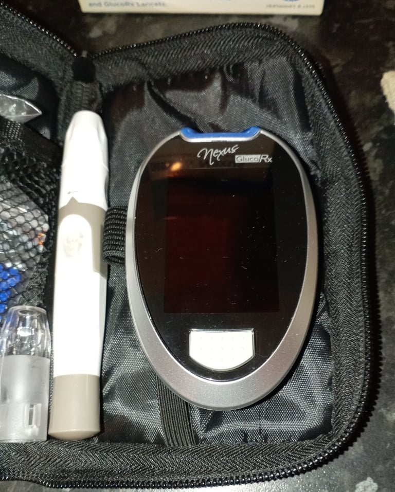 GlucoRx Nexus Blood Glucose Monitoring System
