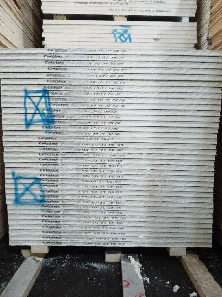 Insulation boards ( Seconds) 120mm £28+VAT per board orders over 50 boards