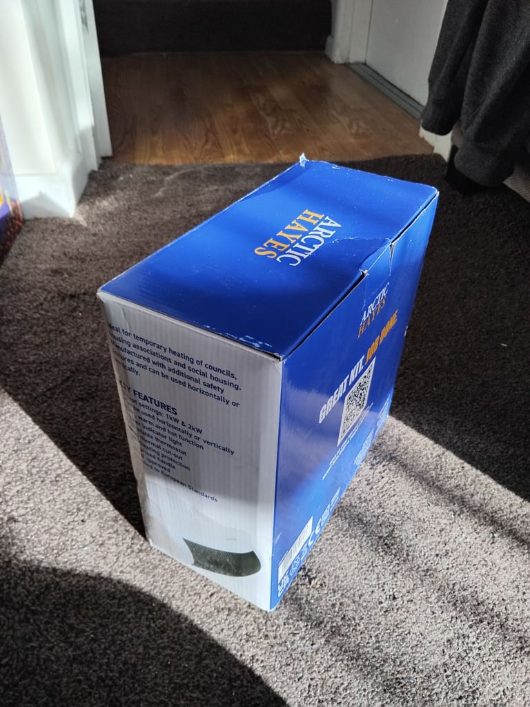 Fan heater thermostat controlled new