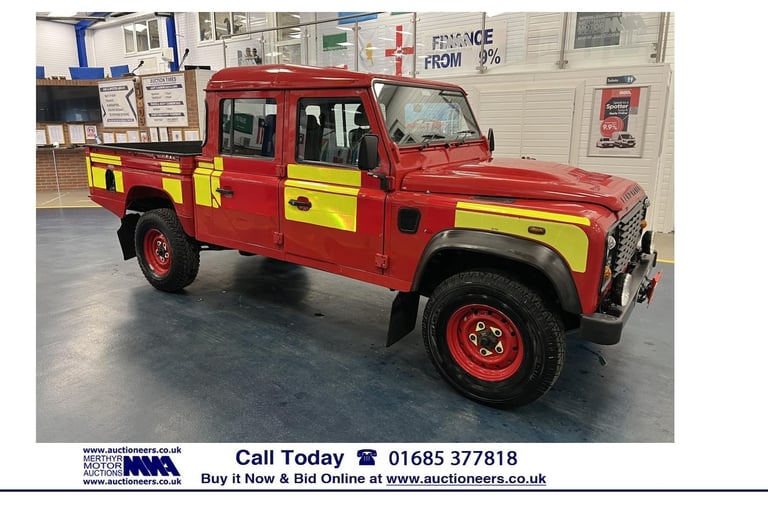 2012 Land Rover Defender 130 HCPU 2.2TDCI 120PS 4X4 5 SEAT DOUBLE CAB HIGH CAPACITY PICK UP PICK ...