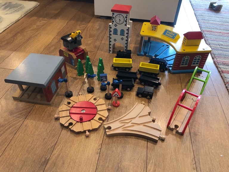 image for Wooden train track bundle extras