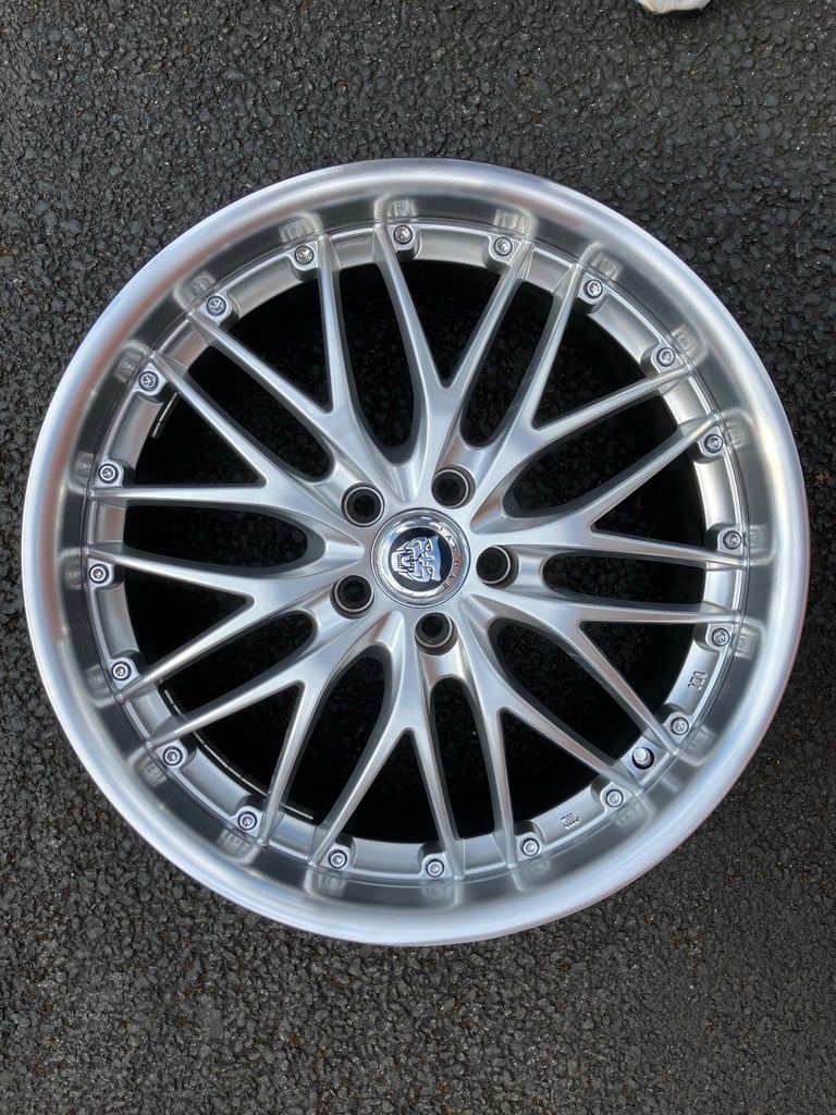 19 Inch Jaguar Alloy Wheels XJ XJR XJ8 X350 X358 X100 X150 Polished Split Rim Alloys 5x108 PCD 