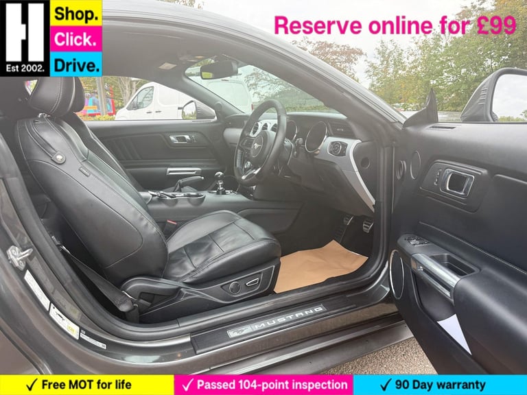 2017 Ford Mustang 2.3T EcoBoost Fastback 2dr Petrol Manual Euro 6 (317 ps) COUPE Petrol Manual
