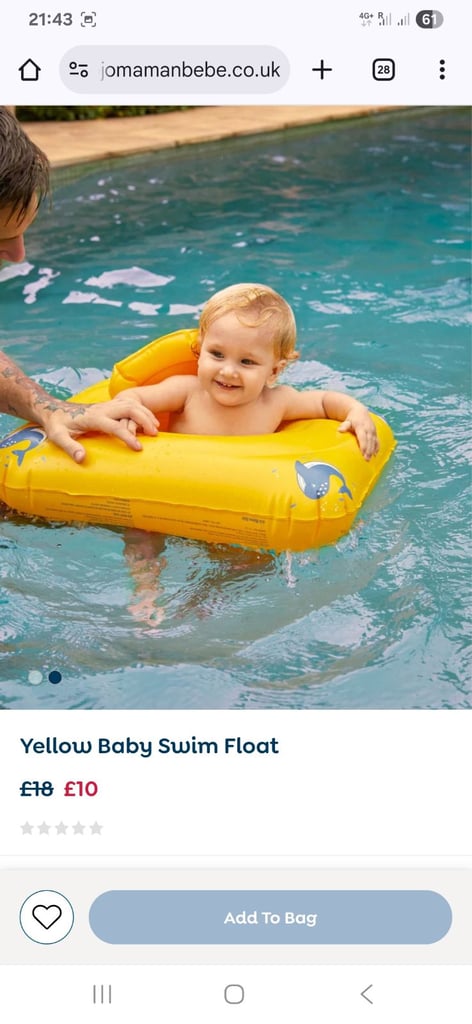 image for Baby Swim Float 0 - 12 Months