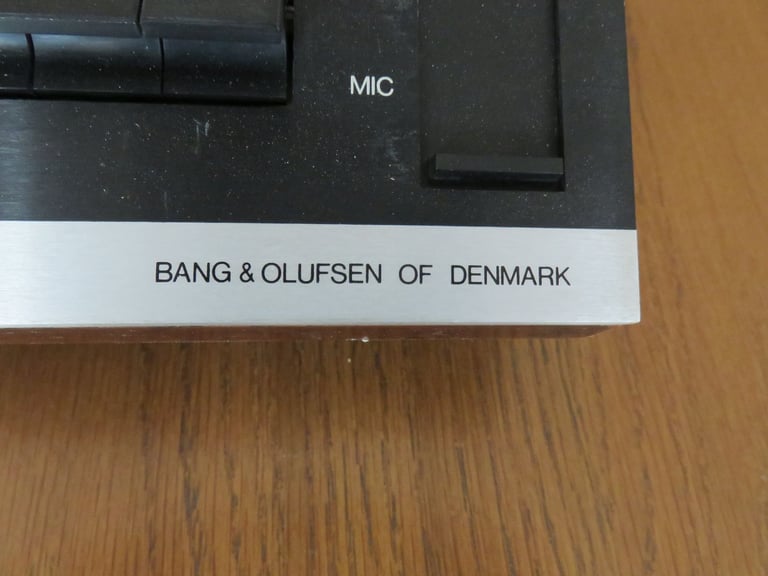 Bang and Olufsen Cassette Deck Faulty