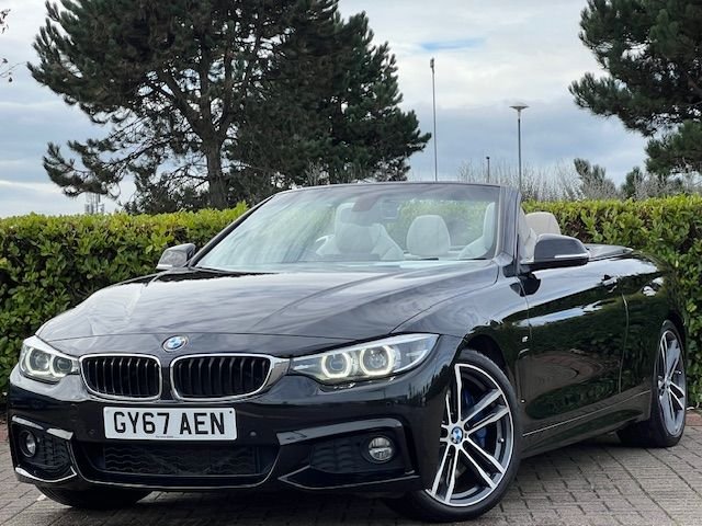 2017 67 BMW 4 SERIES 2.0 430I M SPORT CONVERTIBLE 2DR PETROL AUTO EURO 6 (S/S) (