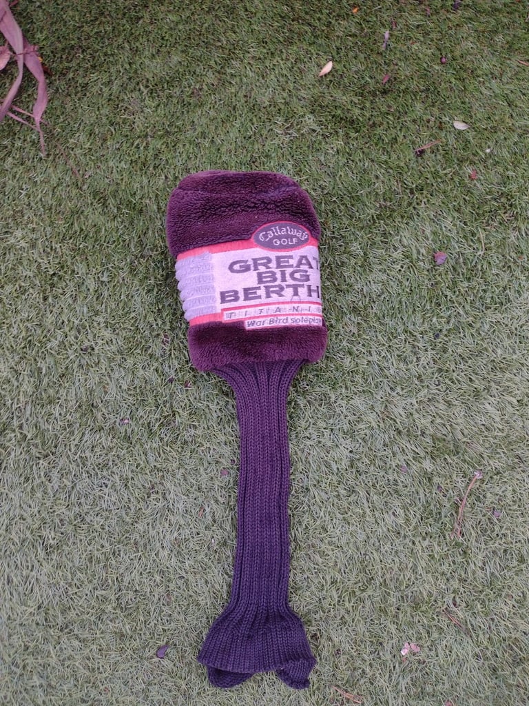 CALLAWAY GOLF E.R.C. FORGED TITANIUM 1 WOOD DRIVER + HEADCOVER 