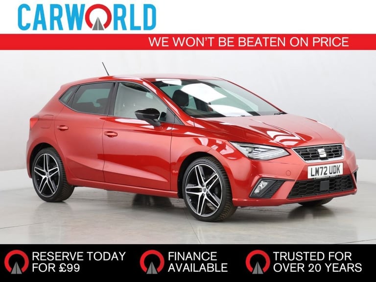 image for 2022 SEAT Ibiza 1.0 TSI FR Edition Hatchback 5dr Petrol Manual Euro 6 (s/s) (95 ps) Hatchback Pet...