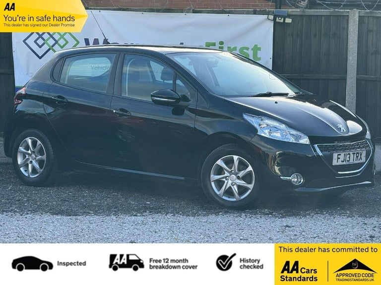 2013 Peugeot 208 1.2 VTi Active 5dr HATCHBACK Petrol Manual