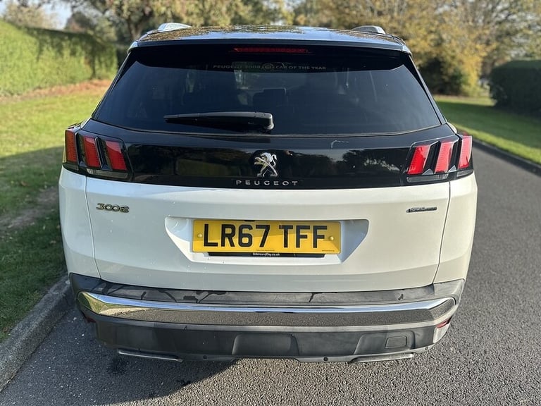 2017 Peugeot 3008 PureTech GT Line SUV Petrol Manual