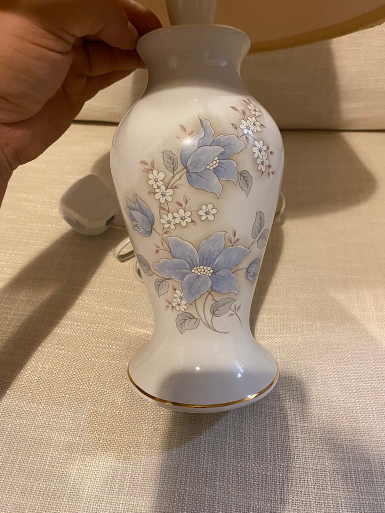 vintage bhs Ceramic table lamp m