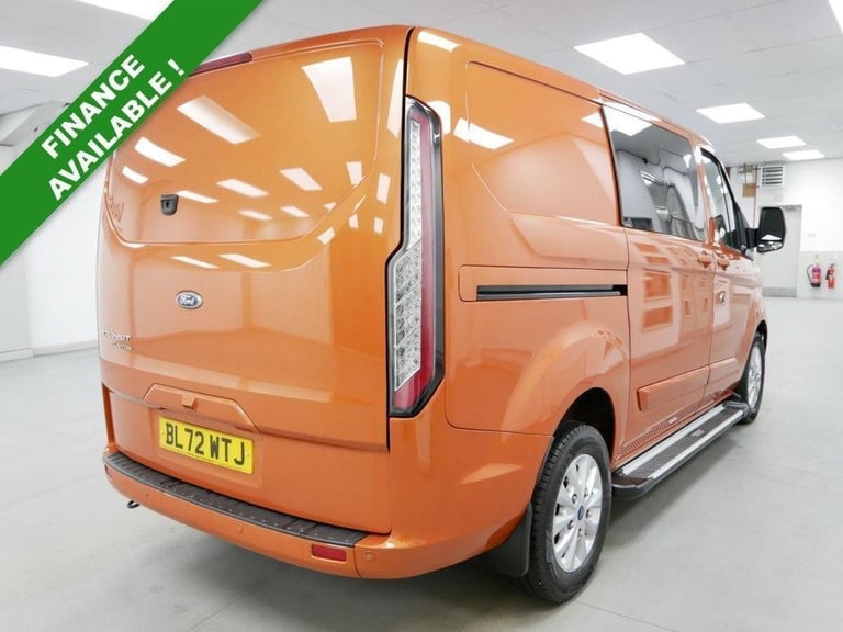 2023 TRANSIT CUSTOM 300 2.0 EBL 170 BHP SWB LIMITED AUTO CREW 5 SEATER ( NO VAT)