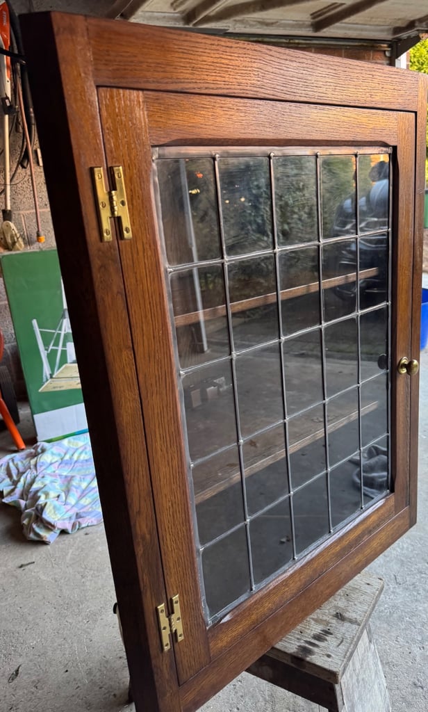 Solid Oak Half Corner Unit