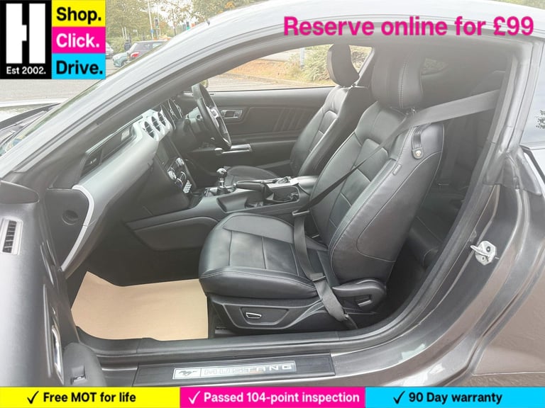 2017 Ford Mustang 2.3T EcoBoost Fastback 2dr Petrol Manual Euro 6 (317 ps) COUPE Petrol Manual