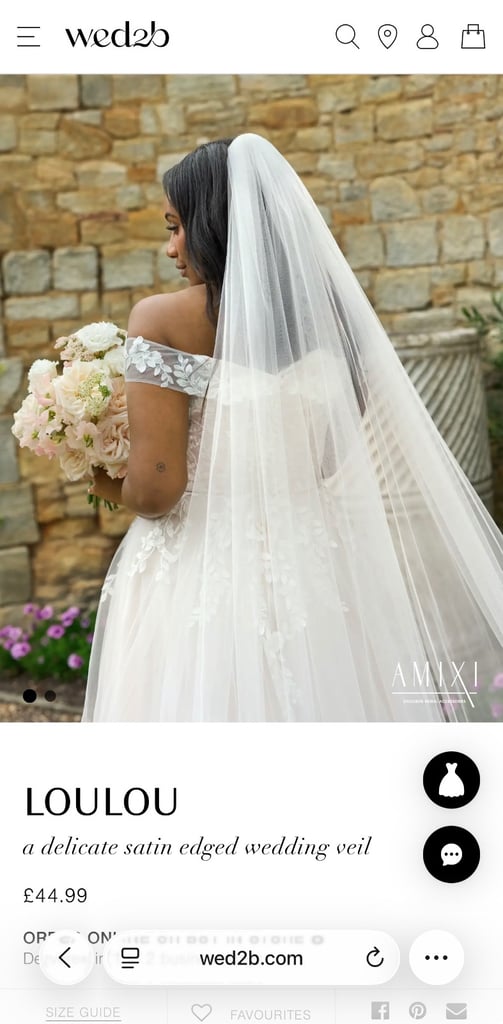 LouLou wedding veil 