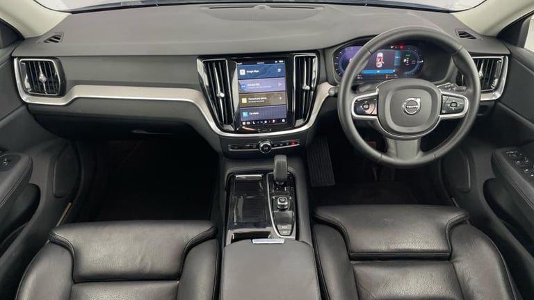 2022 Volvo V60 Recharge Plus T6 AWD plug-in hybrid Electric/Petrol Dark Automatic Estate Hybrid A...