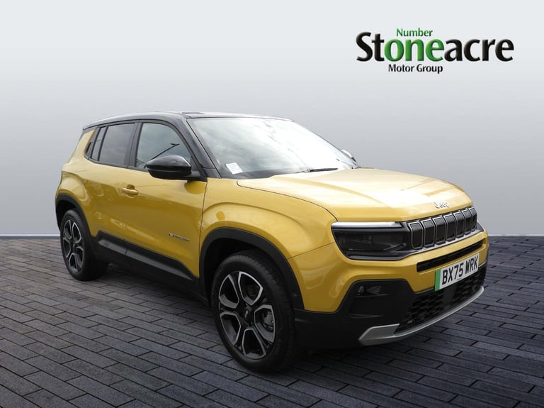 2025 Jeep Avenger E-summit156hp Auto HATCHBACK Electric Automatic