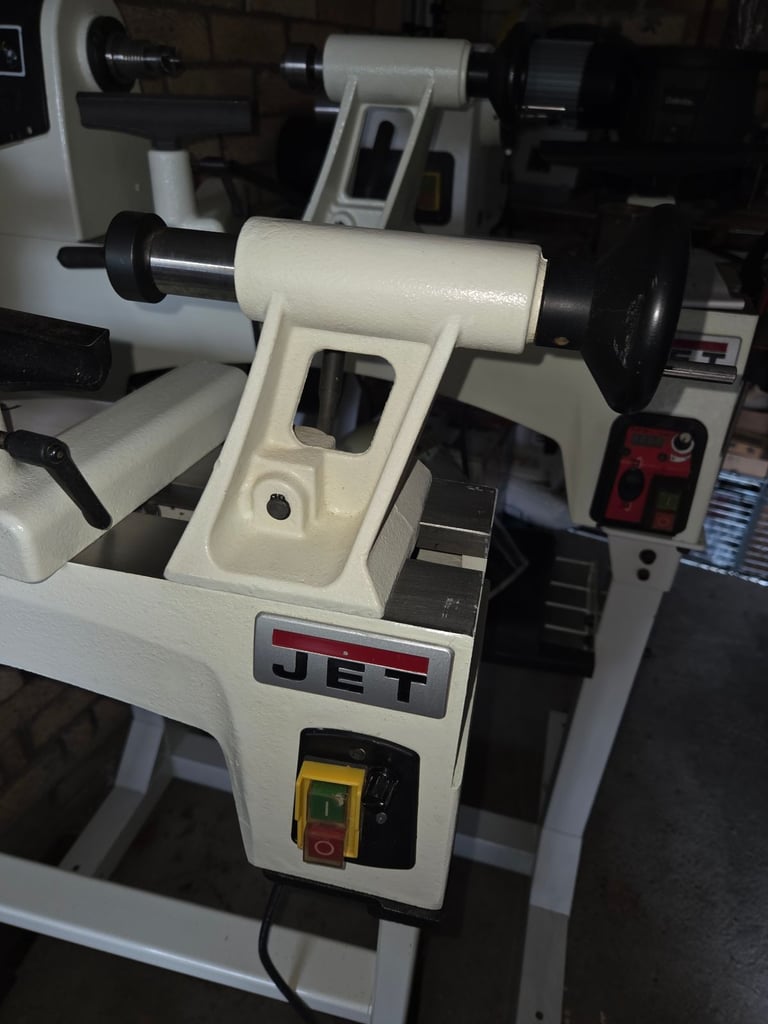Jet JWL1015VS variable speed Woodturning Lathe Axminster wood turning Delivery Available 