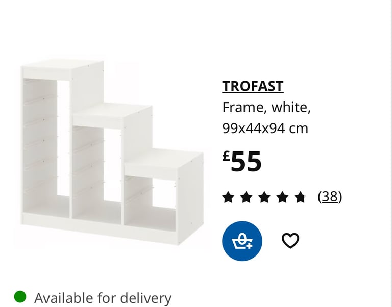 image for IKEA Trofast storage