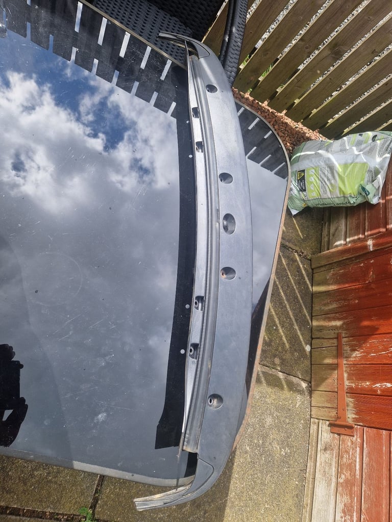 BMW MINI COOPER COOPER S R55 ROOF SPOILER BOOT TAILGATE TOP SPOILER TRIM 7168087