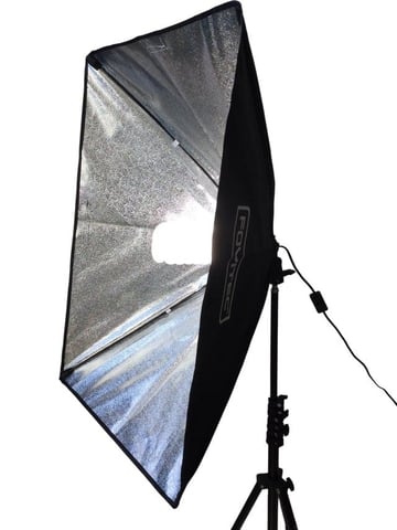 Fovitec StudioPRO Lighting Equipment 50x70 EZ Setup Softbox Pair