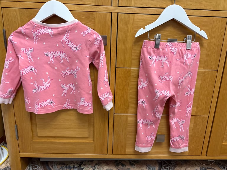 image for John Lewis Baby girls Pyjamas Age 12-18M excellent condition