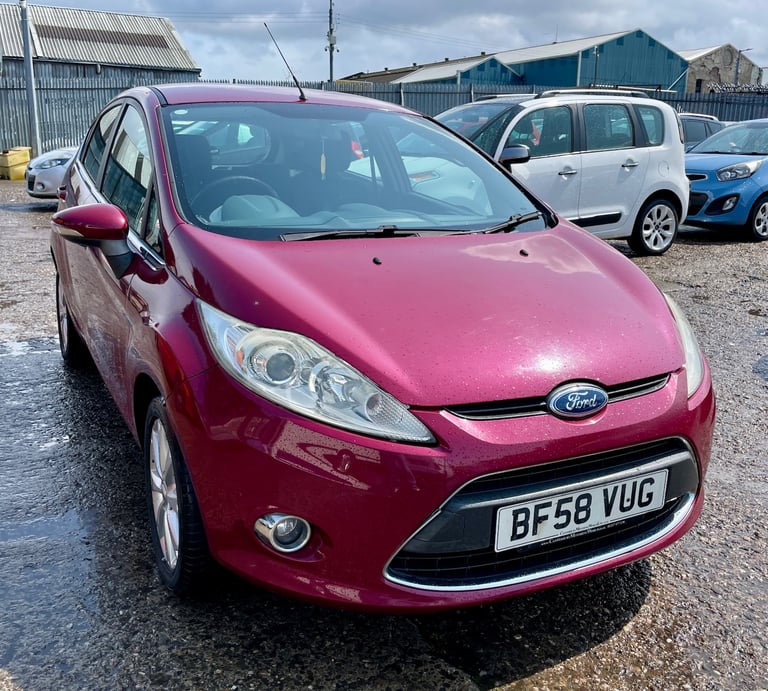 2008 FORD FIESTA ZETEC 1.4 PETROL, 5 DOOR, LONG MOT, 2 KEYS, LEZ/ULEZ.