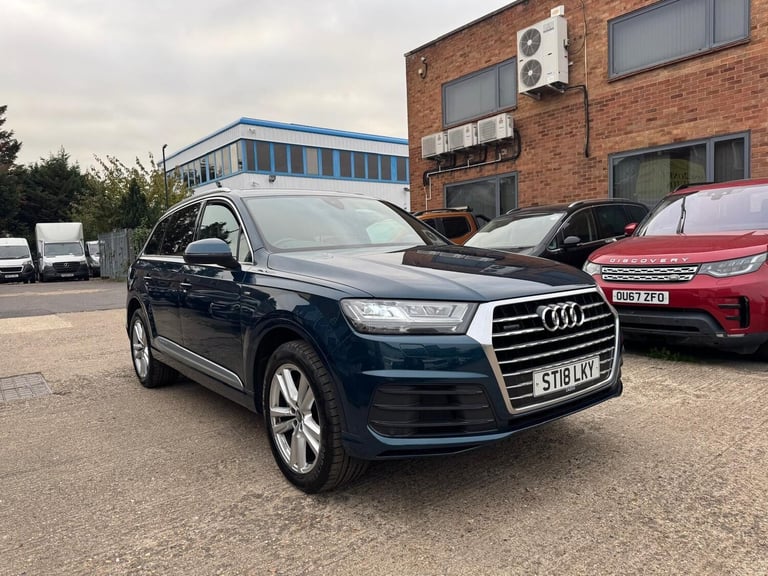 2018 Audi Q7 3.0 TDI V6 S line Tiptronic quattro Euro 6 (s/s) 5dr ESTATE Diesel Automatic