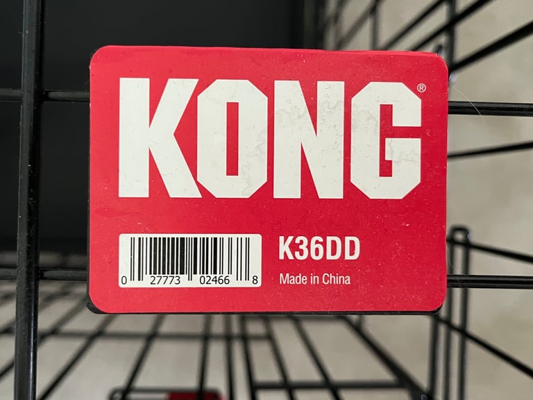 Kong dog crate for dogs up to 23” tall