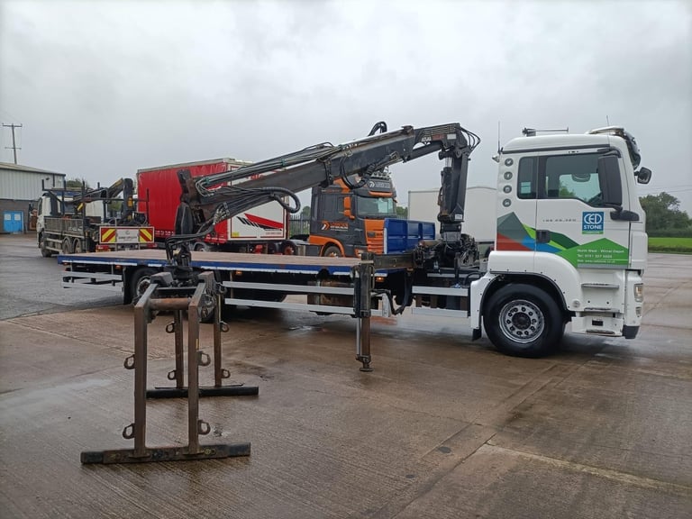 2012 Man Truck & Atlas crane 6x2 Rear Lift Other