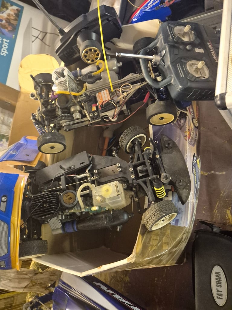 Joblot of rc vehicles, boats, planes, cars ect