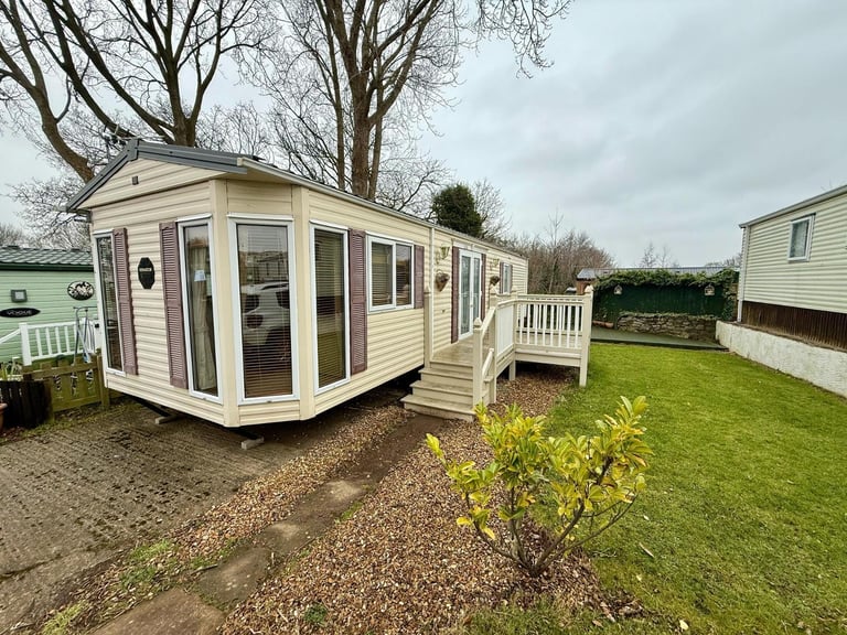CHEAP OFFER ON HOLIDAY HOME WITH CENTRAL HEATING + DECKING!! 