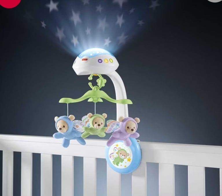 Fisher Price Butterfly Dreams 3-in-1 Projection Cot Mobile