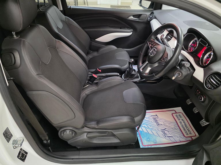 VAUXHALL ADAM 1.2 i ecoFLEX ENERGISED White Manual Petrol WARRANTY 12 MONTHS MOT