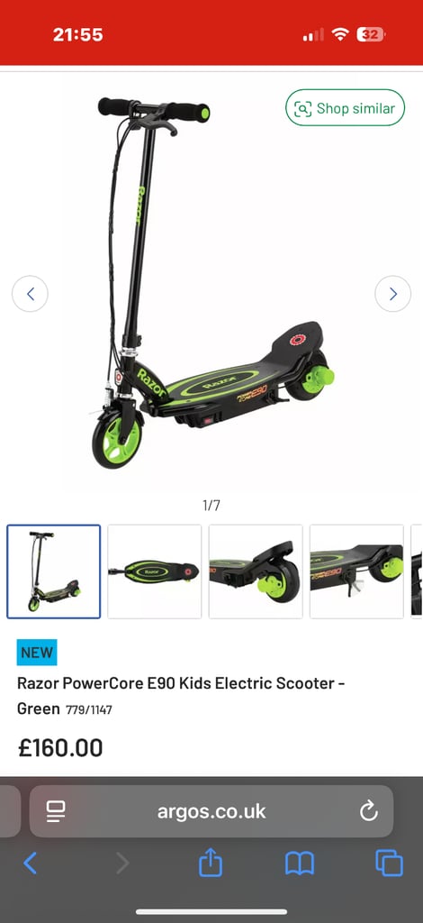 Kids New Razor Electric Scooter