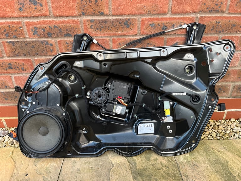 image for B7 passat driver side window regulater complete