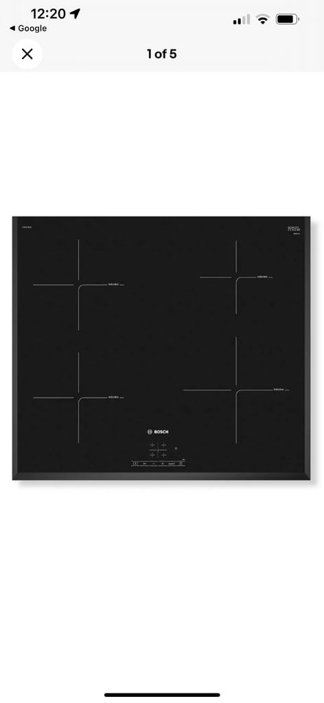 Bosch induction hob brand new boxed 