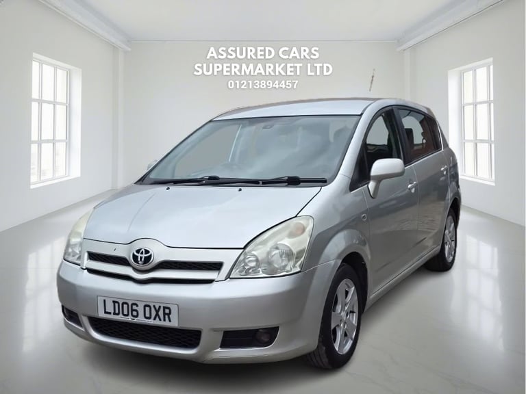 2006 06 TOYOTA COROLLA VERSO 1.8 T3 MPV 5DR PETROL MULTIMODE (179 G/KM, 127 BHP)