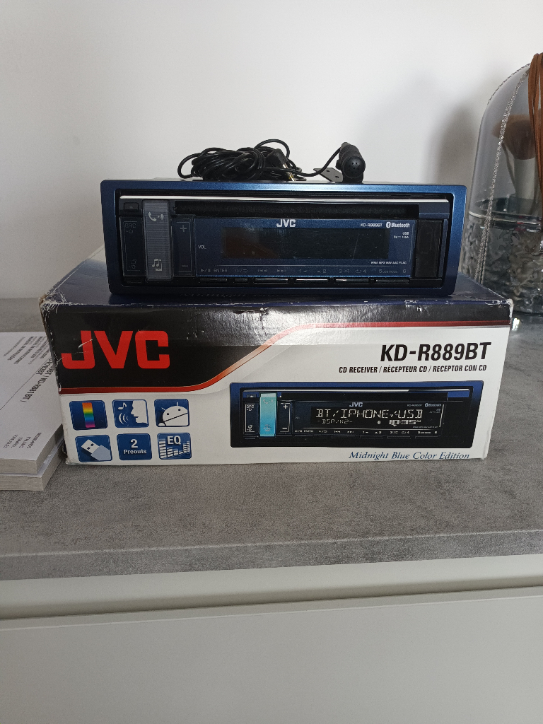image for JVC BLUETOOTH CD PLAYER